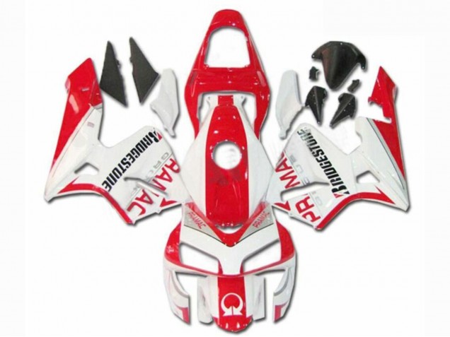 Acquista Carena Moto Honda CBR600RR 2003-2004 - Bianco Rosso Pramac Bridgestone