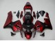 Acquista Carena Moto Honda CBR600RR 2003-2004 - Rosso Nero Opaco Banda