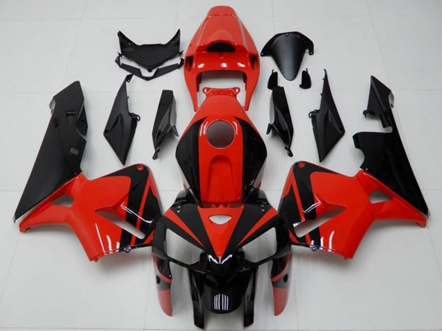 Acquista Carena ABS Honda CBR600RR 2005-2006 - Rosso Nero