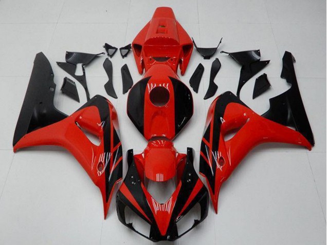 Acquista Kit Carena Moto Completo Honda CBR1000RR 2006-2007 - Rosso Nero Lucido