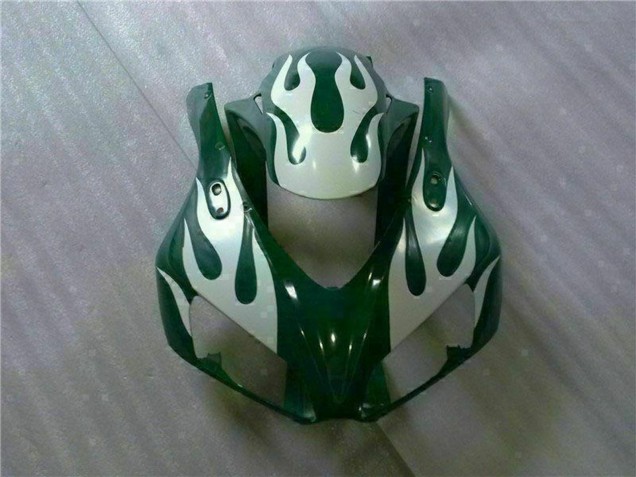 Acquista Carena Moto Honda CBR1000RR 2006-2007 - Bianco Verde Fiamma
