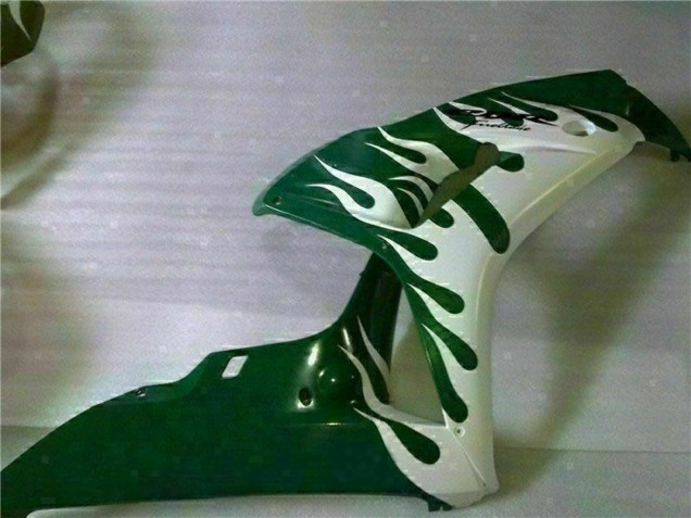 Acquista Carena Moto Honda CBR1000RR 2006-2007 - Bianco Verde Fiamma