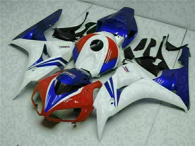 Acquista Kit Carena Moto Honda CBR1000RR 2006-2007 - Bianco Rosso Blu HRC