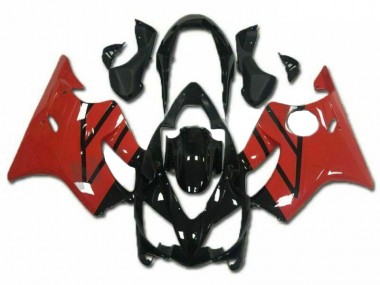 Acquista Kit Carena Moto Completo Honda CBR600 F4i 2004-2007 - Rosso Nero Lucido