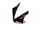 Acquista Carena Moto Yamaha YZF R1 2004-2006 - Nero Lucido Rosso Fiamma