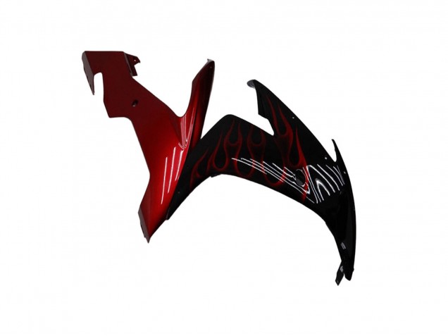 Acquista Carena Moto Yamaha YZF R1 2004-2006 - Nero Lucido Rosso Fiamma