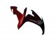 Acquista Carena Moto Yamaha YZF R1 2004-2006 - Nero Lucido Rosso Fiamma
