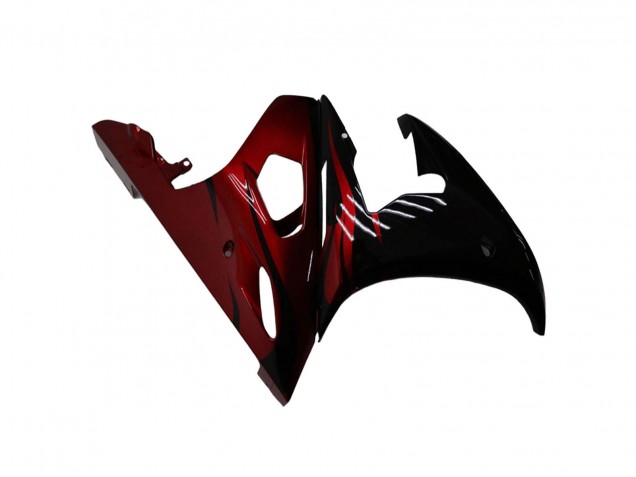 Acquista Kit Carena Moto Yamaha YZF R6 2003-2004 - Nero Lucido Rosso