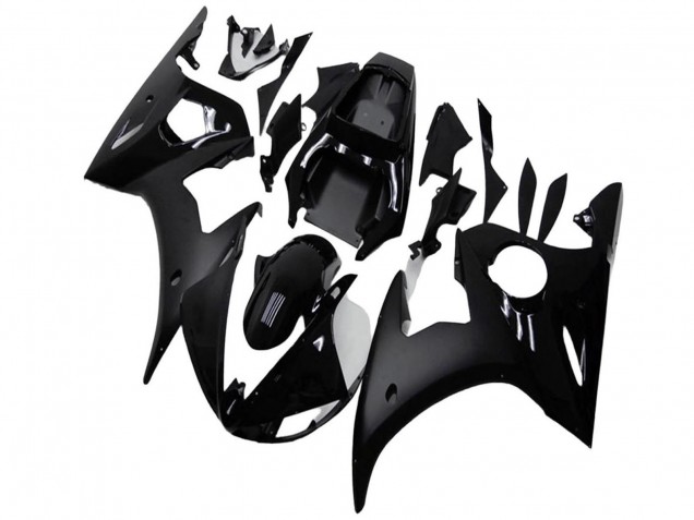 Acquista Carena Moto Yamaha YZF R6 2003-2004 - Nero Lucido Nero Opaco