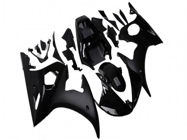 Acquista Carena Moto Yamaha YZF R6 2003-2004 - Nero Lucido Nero Opaco
