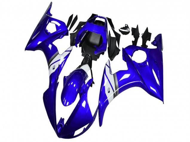 Acquista Carena Moto Yamaha YZF R6 2003-2004 - Blu Bianco