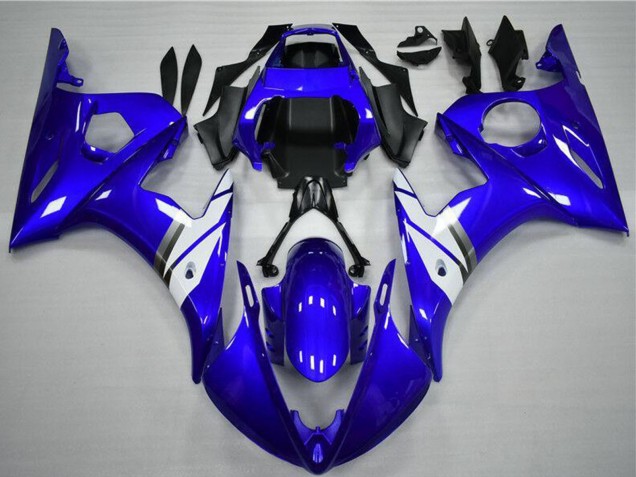 Acquista Carena Moto Yamaha YZF R6 2003-2004 - Blu Bianco