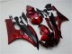 Acquista Kit Carena Moto Yamaha YZF R6 2006-2007 - Rosso Nero Opaco