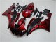 Acquista Kit Carena Moto Yamaha YZF R6 2006-2007 - Rosso Nero Opaco