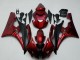 Acquista Kit Carena Moto Yamaha YZF R6 2006-2007 - Rosso Nero Opaco