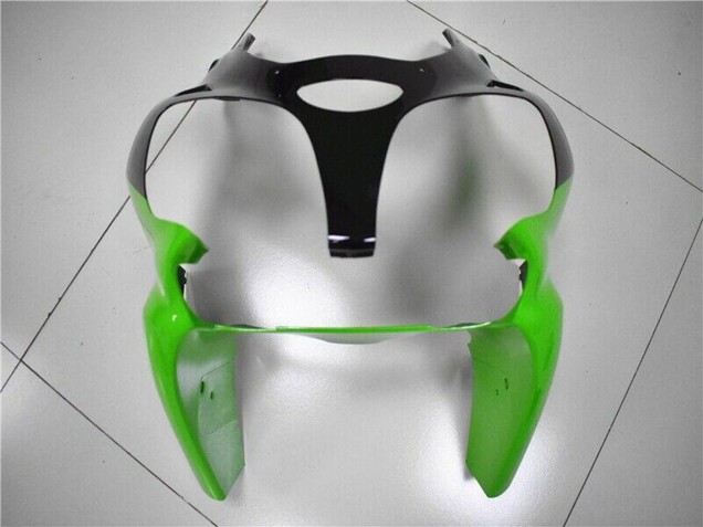 Acquista Kit Carena Moto Kawasaki ZX6R 2000-2002 - Verde Bianco Nero