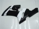 Acquista Carena Moto Kawasaki ZX6R 2005-2006 - Bianco Nero Lucido