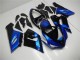 Acquista Kit Carena Moto Kawasaki ZX6R 2005-2006 - Blu Nero Lucido