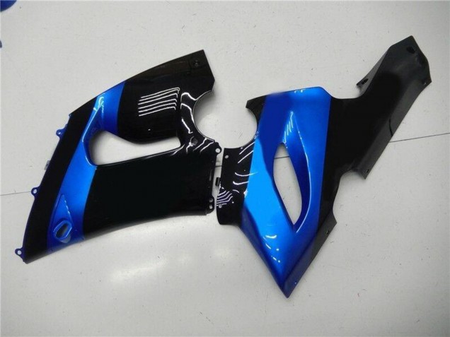 Acquista Kit Carena Moto Kawasaki ZX6R 2005-2006 - Blu Nero Lucido