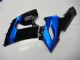 Acquista Kit Carena Moto Kawasaki ZX6R 2005-2006 - Blu Nero Lucido
