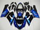 Acquista Kit Carena Moto Kawasaki ZX6R 2005-2006 - Blu Nero Lucido