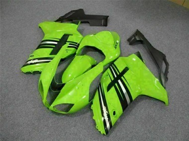 Acquista Kit Carena Moto Kawasaki ZX6R 2007-2008 - Verde Nero