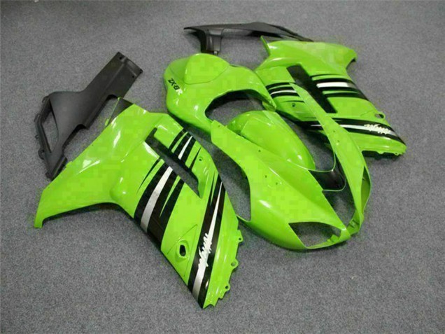 Acquista Kit Carena Moto Kawasaki ZX6R 2007-2008 - Verde Nero