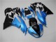 Acquista Carena Moto Kawasaki ZX6R 2009-2012 - Azzurro Chiaro Nero Lucido
