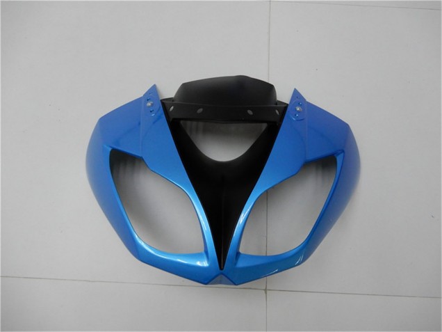 Acquista Carena Moto Kawasaki ZX6R 2009-2012 - Azzurro Chiaro Nero Lucido