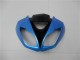 Acquista Carena Moto Kawasaki ZX6R 2009-2012 - Azzurro Chiaro Nero Lucido