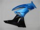 Acquista Carena Moto Kawasaki ZX6R 2009-2012 - Azzurro Chiaro Nero Lucido