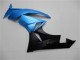 Acquista Carena Moto Kawasaki ZX6R 2009-2012 - Azzurro Chiaro Nero Lucido