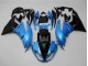 Acquista Carena Moto Kawasaki ZX6R 2009-2012 - Azzurro Chiaro Nero Lucido
