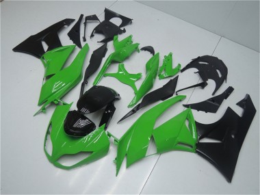 Acquista Kit Carena Moto Kawasaki ZX6R 2009-2012 - Verde Nero Lucido