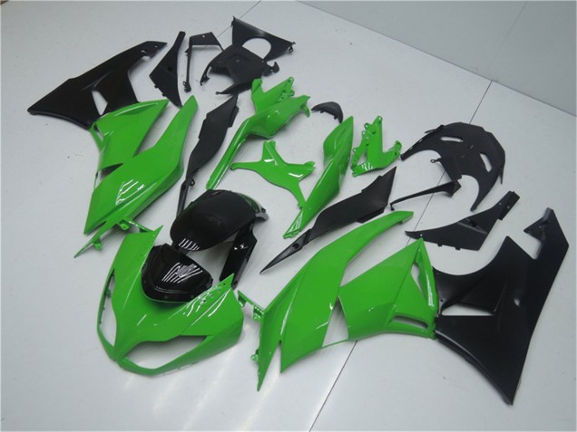 Acquista Kit Carena Moto Kawasaki ZX6R 2009-2012 - Verde Nero Lucido
