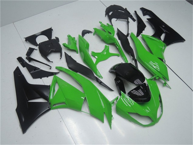 Acquista Kit Carena Moto Kawasaki ZX6R 2009-2012 - Verde Nero Lucido