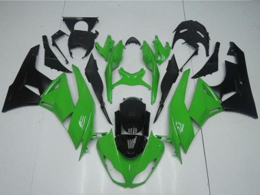 Acquista Kit Carena Moto Kawasaki ZX6R 2009-2012 - Verde Nero Lucido