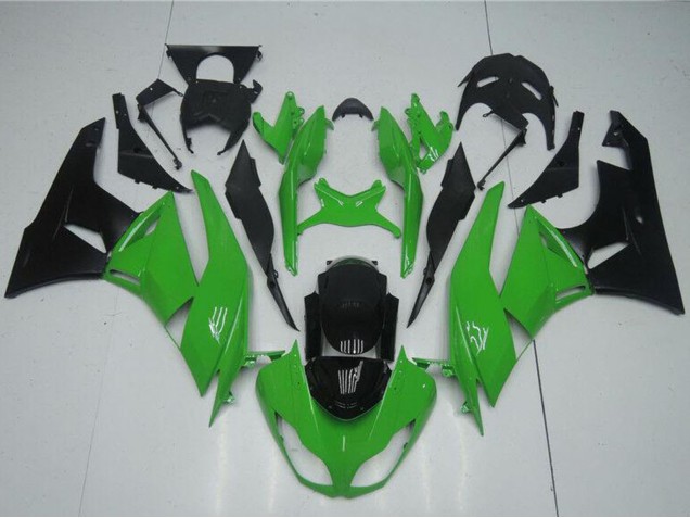 Acquista Kit Carena Moto Kawasaki ZX6R 2009-2012 - Verde Nero Lucido