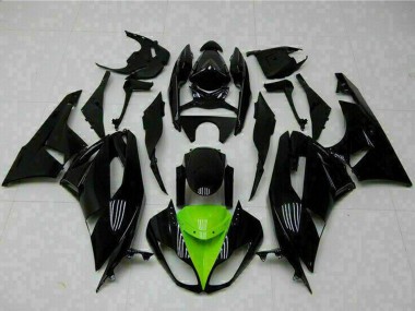 Acquista Carena Moto Kawasaki ZX6R 2009-2012 - Nero Lucido Verde