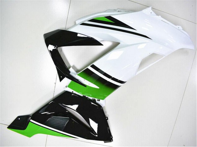 Acquista Carena Moto Kawasaki ZX6R 2013-2018 - Verde Bianco Nero Lucido