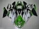 Acquista Carena Moto Kawasaki ZX6R 2013-2018 - Verde Bianco Nero Lucido