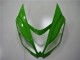 Acquista Kit Carena Moto ABS Kawasaki ZX6R 2013-2018 - Verde Nero Lucido