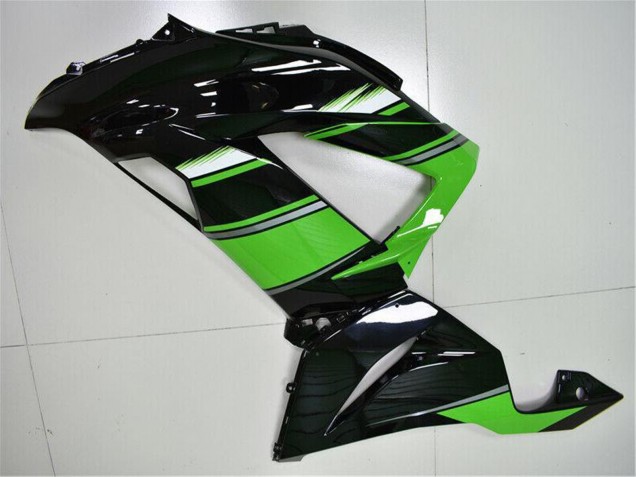 Acquista Kit Carena Moto ABS Kawasaki ZX6R 2013-2018 - Verde Nero Lucido