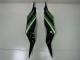 Acquista Kit Carena Moto ABS Kawasaki ZX6R 2013-2018 - Verde Nero Lucido