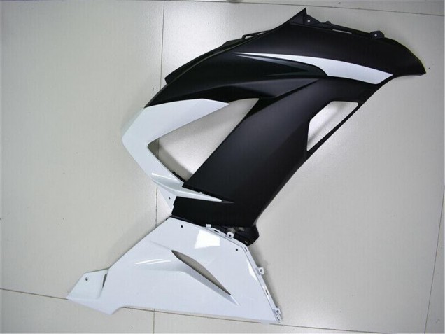 Acquista Carena ABS Kawasaki ZX6R 2013-2018 - Bianco Nero Opaco