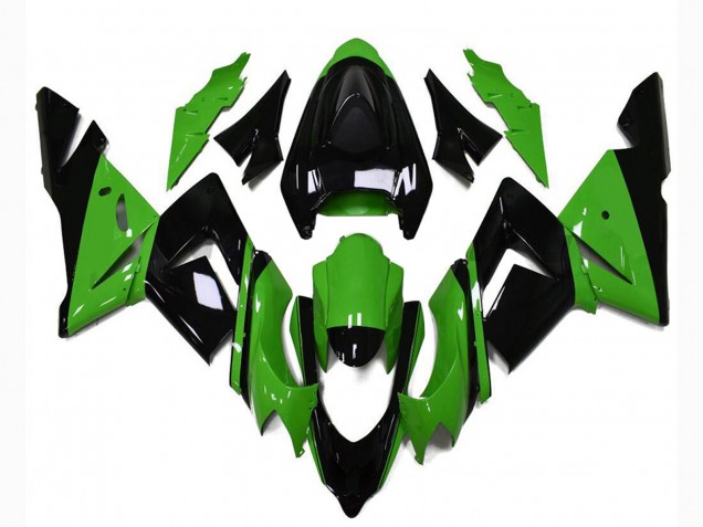 Acquista Carena Moto Kawasaki ZX10R 2004-2005 - Nero Lucido Verde