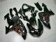 Acquista Kit Carena Moto Kawasaki ZX10R 2006-2007 - Nero Lucido Rosso Fiamma