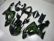 Acquista Carena Moto Kawasaki ZX10R 2006-2007 - Nero Lucido Verde Fiamma