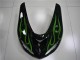Acquista Carena Moto Kawasaki ZX10R 2006-2007 - Nero Lucido Verde Fiamma