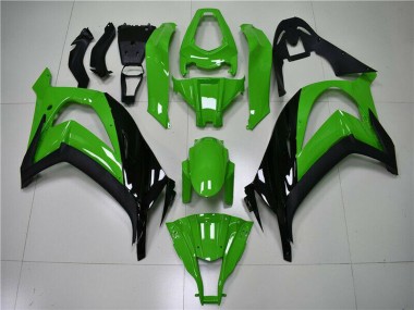 Acquista Carena Moto Kawasaki ZX10R 2011-2015 - Verde Nero Lucido